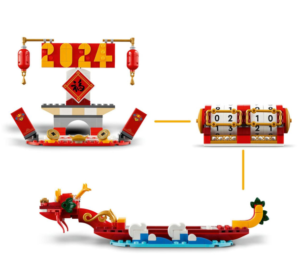 LEGO 40678 Kalendarz festiwalowy - 1298641 - zdjęcie 2